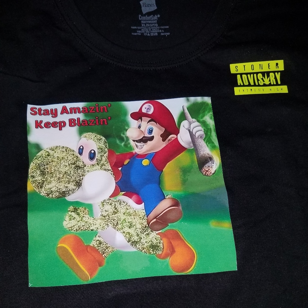 Stoner Mario Shirts
